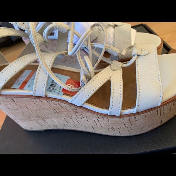 FRYE HEATHER GLADIATOR WEDGES - Picture 4 of 5